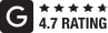 4.7 Google Rating