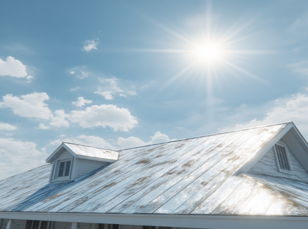 Heat and UV Damage Roof Repair